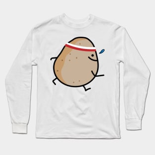 Running potato Long Sleeve T-Shirt